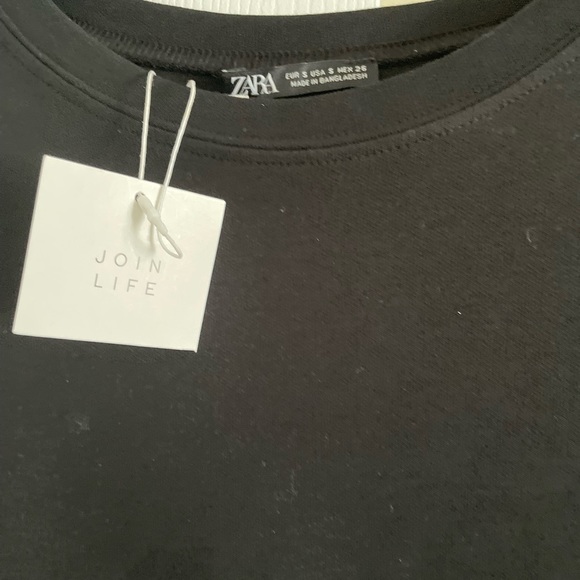 Brand new with tags black thick tshirt dress - Picture 2 of 3